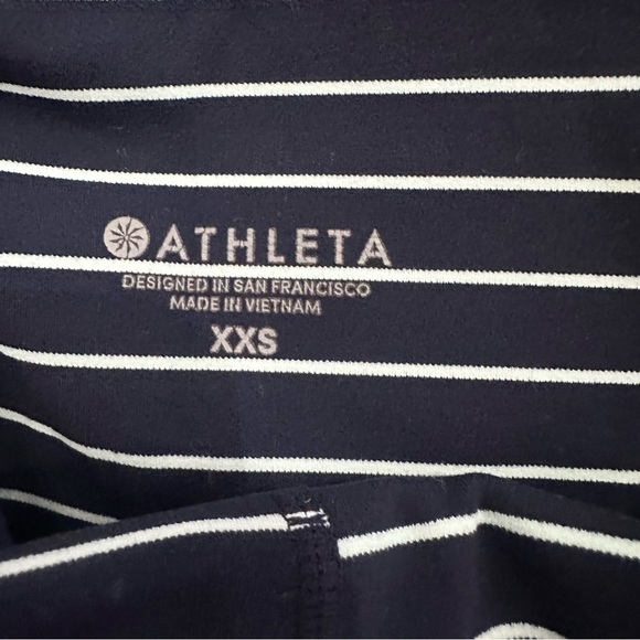 Athleta Stripe Contender 7/8 Leggings. XXS - Picture 5 of 5